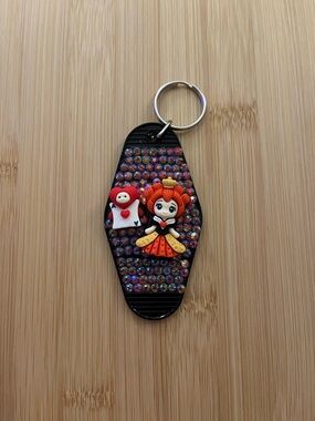 Queen of Hearts Keychain